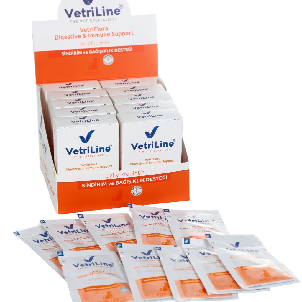 CAT VETRIFLORA PRE+PROBIOTIC DIGESTIVE&IMMUNE SUPPORT